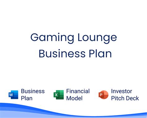 Gaming Lounge Business Plan Template [Updated 2024].